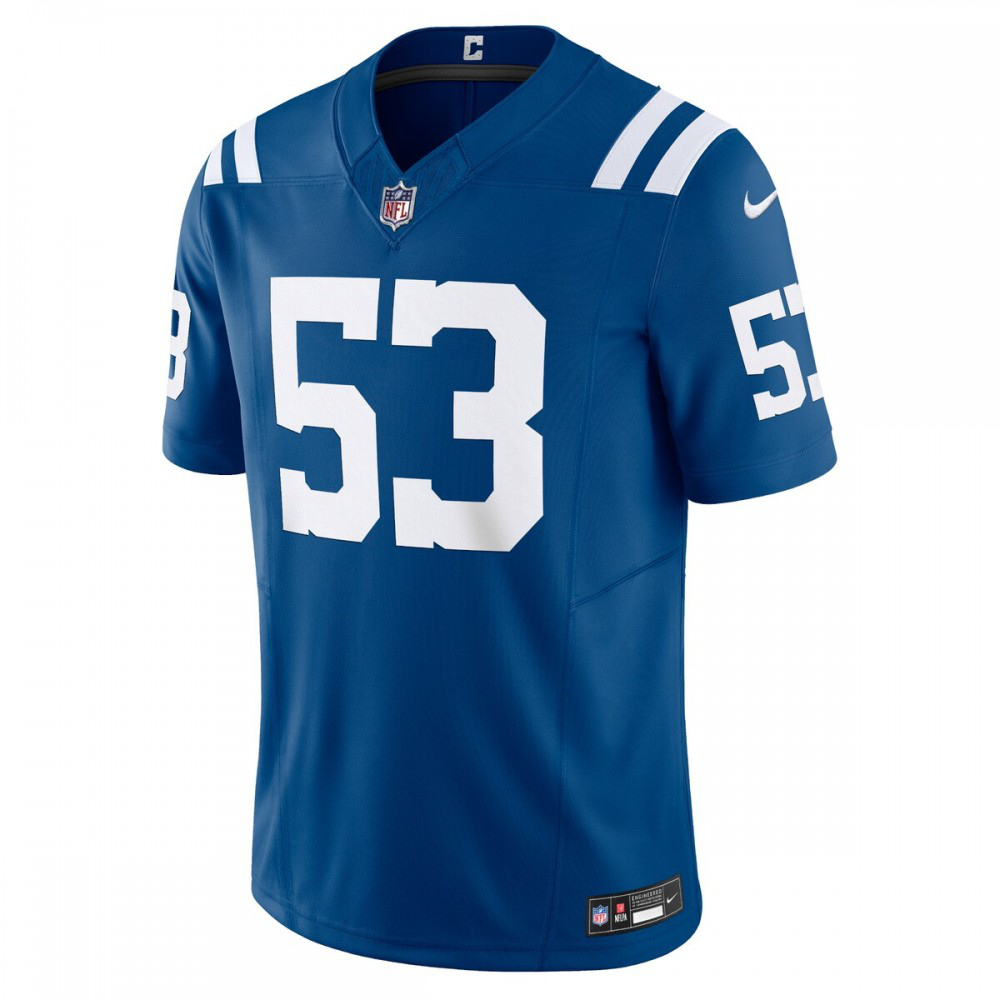 Shaquille Leonard Indianapolis Colts Nike Vapor F.U.S.E. Limited Jersey - Royal-GridironStore